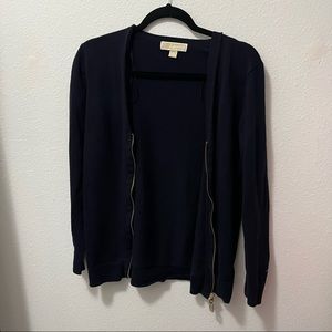 Michael Kors Zip Up Cardigan